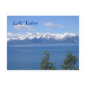 Lake Tahoe Postcard by dlgray Lake Tahoe Postcard