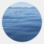 Lake Tahoe Round Stickers