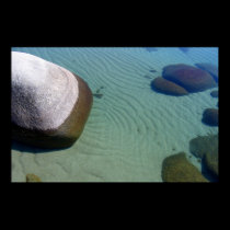 Lake Tahoe Sand Ripples posters