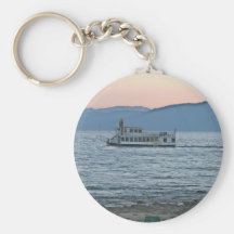 Lake Tahoe Sunset Key Chain