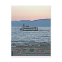 Lake Tahoe Sunset Post Card