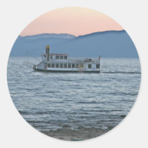 Lake Tahoe Sunset Stickers