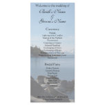 Lake Tahoe Wedding Program Rack Cards