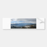 Lake Tahoe Winter Panorama Bumper Stickers