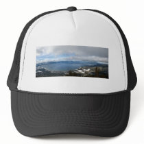 Lake Tahoe Winter Panorama hats