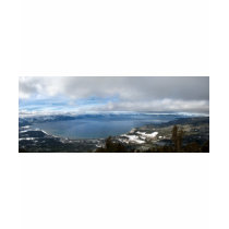 Lake Tahoe Winter Panorama t-shirts
