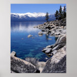Lake Tahoe Winter Still water 2 Print
