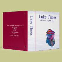 Lake Times Binder (1.5")