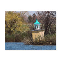 Lake Tower Postcard by nedell Lake Tower Postcard