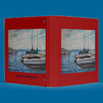 Lake Union Marina Binder binders
