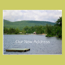 Lake View New Address postcards