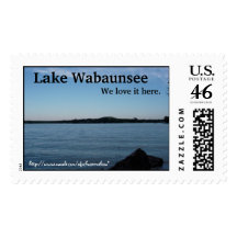 Lake Wabaunsee Large Stamps