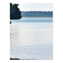 Lake Water On Wind Post Cards