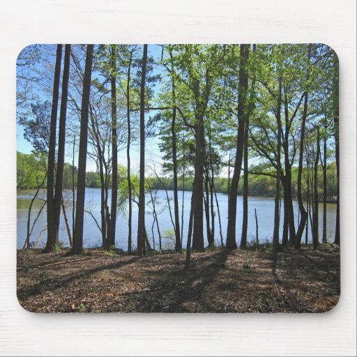 Lake Wylie in the Springtime! Mouse Pads from Zazzle.com