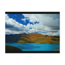Lake Yamdrok- Tso in Tibet postcards