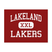 Lakeland - Lakers - Middle - LaGrange Indiana postcards