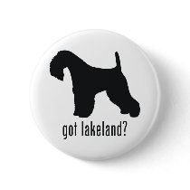 Lakeland Terrier Button
