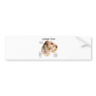 standard_bumpersticker - Your favorite AKC dog breed is the Lakeland Terrier. This is the perfect breed gift, telling all about Lakeland Terriers. A great dog lover gift on a t shirt, hoodie, mug, sticker, magnet, button, ornament - makes a great Lakeland Terrier Christmas gift. The Lakeland Terrier breed was developed to protect sheep from fox. The breed is derived like the Welsh Terrier from the now extinct Old English Black and Tan Terrier. Other breeds including Wire Fox Terrier, Border Terrier, Bedlington Terriers and the early Dandie Dinmonts are believed to have contributed to the breed's development. The breed has been known by a variety of names including Patterdale, Fell, Cumberland and Westmoreland terrier. One of two dogs to win both Westminster in New York and Crufts in London was a Lakeland Terrier named Champion Stingray of Derryabah (1967). The typical Lakeland Terrier is bold, gay and friendly and is part of the AKC Terrier Group.