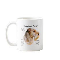 Lakeland Terrier History Design mugs by GreyWolfCreation Lakeland Terrier History Design mugs