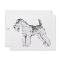 Lakeland Terrier Custom Invitation