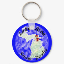 Lakes Area Snow Devils Keychain