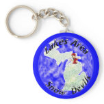 Lakes Area Snow Devils Keychain