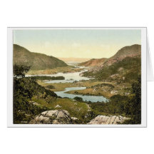 Lakes from Kenmare Road. Killarney. Co. Kerry, Ire Greeting Card