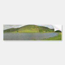 Lakes Loughs Gur Hills Clouds Ireland Bumper Sticker