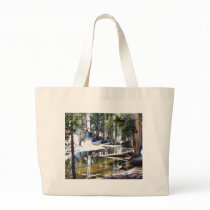 Lakes Trees Forrests Tote Bag