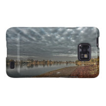 Lakeside Path at Dawn 3 Android Case Samsung Galaxy S Case