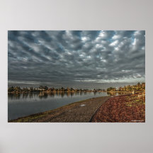 Lakeside Path at Dawn 3 Print
