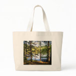 lakeside pines tote bags