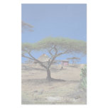 Lakeside scene at Lake Langano, Ethiopia Customized Stationery