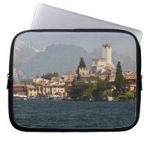 Lakeside town, Malcesine, Verona Province, Italy Laptop Computer Sleeve
