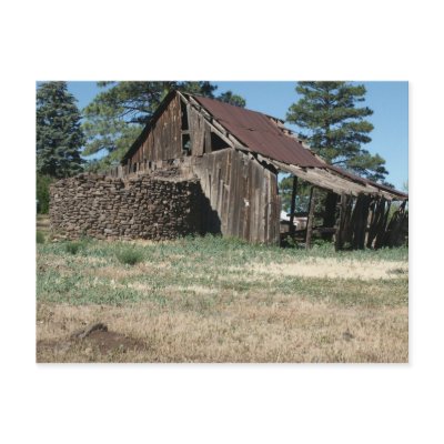 LakesideBarn Postcard by rcooper56