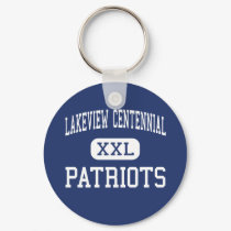 Lakeview Centennial - Patriots - High - Garland keychains