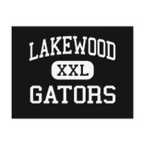 Lakewood - Gators - High - Sumter South Carolina postcards by customteamsportswear Lakewood - Gators - High - Sumter South Carolina postcards