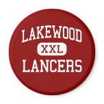 Lakewood - Lancers - High - Lakewood California Fridge Magnet