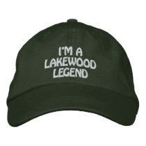 LAKEWOOD LEGEND embroidered hats