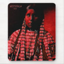 Lakhotah girl inside a tipi mousepads by Primitivewest Lakhotah girl inside a tipi mousepads