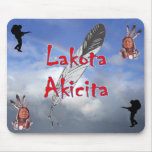 Lakota Akicita - Mousepad