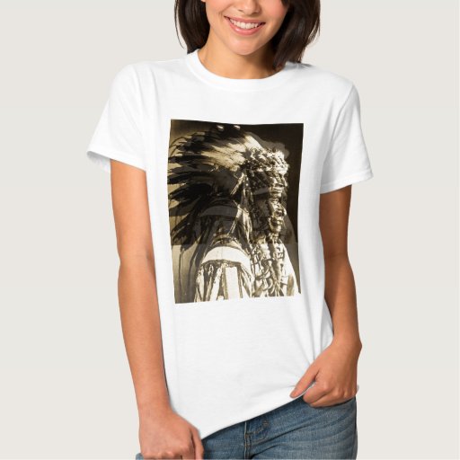 Lakota Sioux Chief White Swan TShirt Zazzle