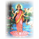 LAKSHMI Goddess of Wealth and Prosperity Photo Sculptures