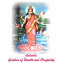 LAKSHMI GODDESS OF WEALTH AND PROSPERITY t-shirts