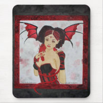 LaLena the Dragon Keeper Mousepad