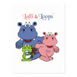 Lalli und Loops Postkarte