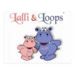 Lalli und Loops Postkarte