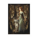 «LaLoba» Wrapped Canvas Print wrappedcanvas