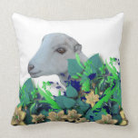 LaMancha Dairy Goat Herd Name Goat Pillow pillows