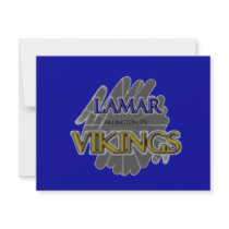 Lamar High School Vikings - Arlington, TX invitations by ShowSchoolSpirit Lamar High School Vikings - Arlington, TX invitations